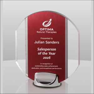 Garnet Aluminum Fusion Award-