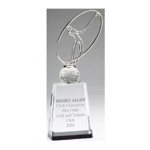 Orbital Golfer on Crystal Base