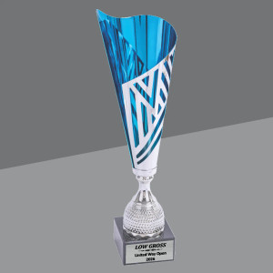 "Carmen" Blue/Silver Cup