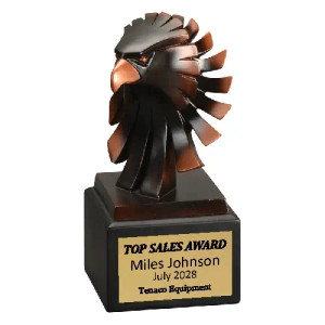 Eagle Bust Resin Award