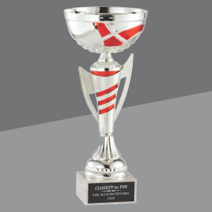 "Beatrice" Silver Cup on Marble Base