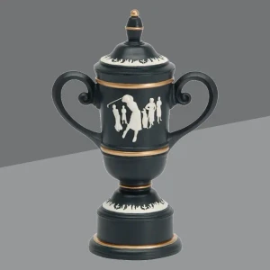 Female Golf Cameo Cup Resin