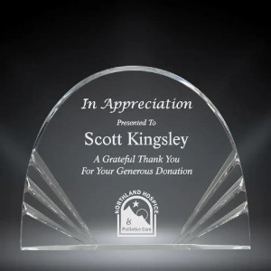 Bravo Clear Acrylic Award