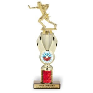 Mascot Flag Football Trophy