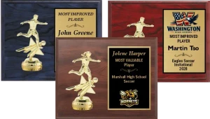 Classic Soccer Plaque