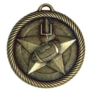 2 " Football Value Star Medal