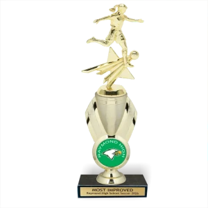11" Mascot Soccer Trophy