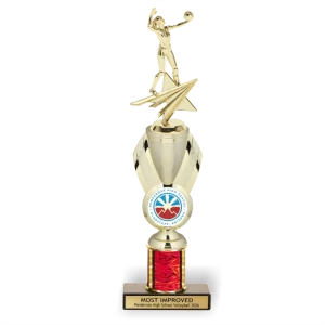 Mascot Volleyball Trophy