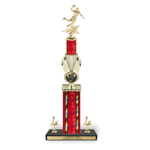 Classic Mascot Basketball  Trophy