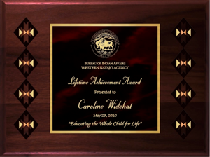 Cherry Finish Native Heritage Plaque with Hand Painted Accents - 12"x9" Cherry Finish Native Heritage Plaque with Hand Painted Accents - 12"x9"