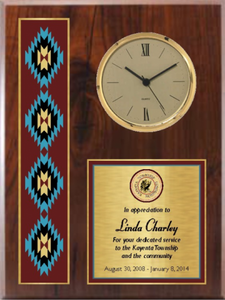 Gold Series Native Heritage Clock Gold Series Native Heritage Clock