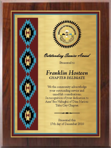 Gold Series Native Heritage Plaque - PX2747 Gold Series Native Heritage Plaque - PX2747