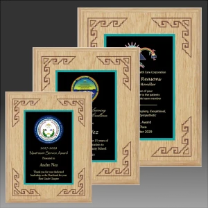 "Oak" Native Heritage Plaque
