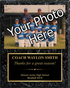 Photo Plaque With 5 x 7 Photo - PX2609 Photo Plaque With 5 x 7 Photo - PX2609