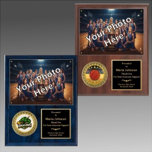 Photo Plaque with Activity Insert Sports and Academics