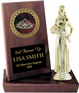 Classic Billboard Figure Plaque Classic Billboard Figure Plaque