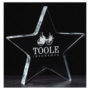 Star Acrylic Paper Weight