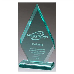 Spire Jade Acrylic Award