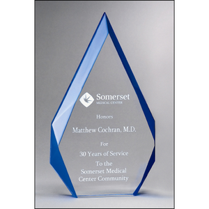"Blue Diamond" Acrylic Award "Blue Diamond" Acrylic Award