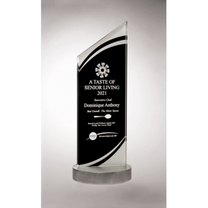 Zenith Series Black Glass Award Zenith Series Black Glass Award