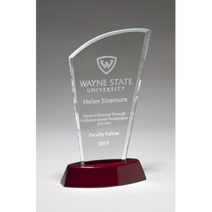 Sail Series Clear Glass Award Sail Series Clear Glass Award