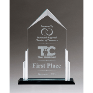 Peak Series Clear Glass Award Peak Series Clear Glass Award