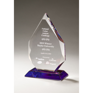 Flame Series Prism-Effect Crystal Award Flame Series Prism-Effect Crystal Award