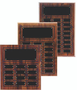 Cherry Finish Perpetual Plaques Cherry Finish Perpetual Plaques