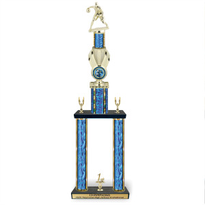 2 Column Classic Mascot Trophy
