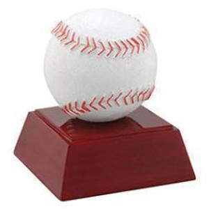 Baseball Resin Sculpture Trophy - 4" Tall Baseball Resin Sculpture Trophy - 4" Tall