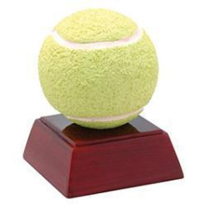 Tennis Resin Sculpture Trophy - 4" Tall Tennis Resin Sculpture Trophy - 4" Tall