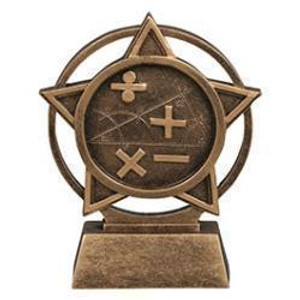 Math "Orbit" Resin Sculpture Trophy