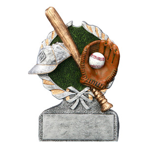 Baseball "Centurion" Resin Sculpture Trophy - 5" Tall Baseball "Centurion" Resin Sculpture Trophy - 5" Tall