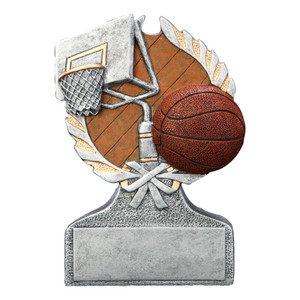 Basketball "Centurion" Resin Sculpture Trophy - 5" Tall Basketball "Centurion" Resin Sculpture Trophy - 5" Tall