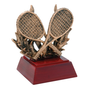 Tennis Sculpture Trophy - 4" Tall Tennis Sculpture Trophy - 4" Tall