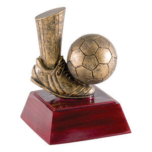 Soccer Sculpture Trophy - 4" Tall Soccer Sculpture Trophy - 4" Tall