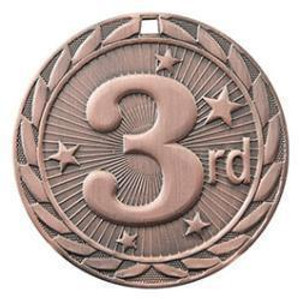 2" 3rd Place FE Iron Medal 2" 3rd Place FE Iron Medal
