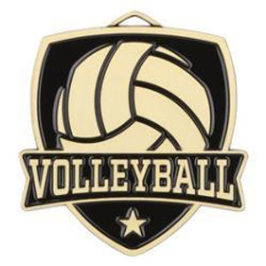 2" Volleyball Shield Medal 2" Volleyball Shield Medal