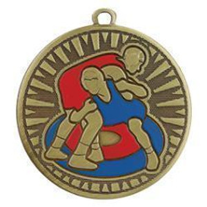 2 3/8" Wrestling {Male} Velocity Medal 2 3/8" Wrestling {Male} Velocity Medal