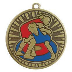2 3/8" Wrestling {Female} Velocity Medal 2 3/8" Wrestling {Female} Velocity Medal