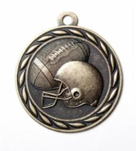 2" Football Medal 2" Football Medal