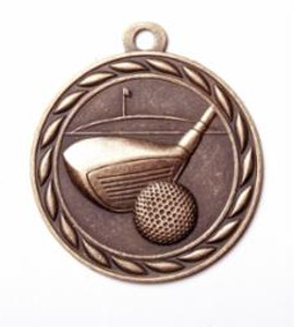 2" Golf Medal 2" Golf Medal