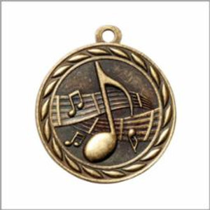2" Music Medal 2" Music Medal