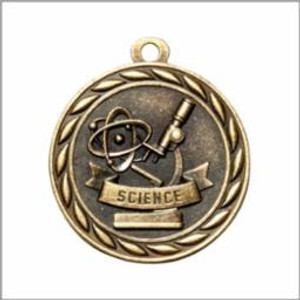 2" Science Medal 2" Science Medal