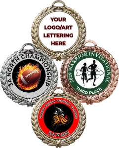 Wreath Custom Full Color Medallion