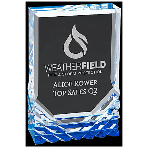 Blue Jewel Mirage Freestanding Acrylic