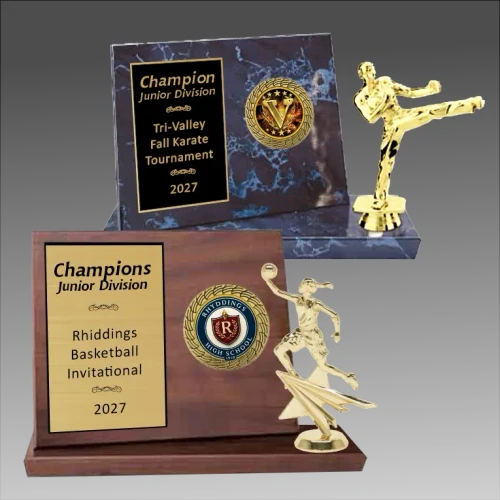 Large Classic Billboard  Figure Plaque - PX2675