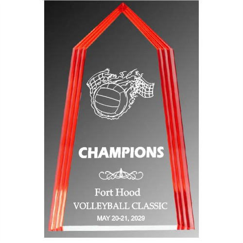 Red Spectrum Summit Acrylic