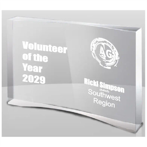 Curvature Award Acrylic