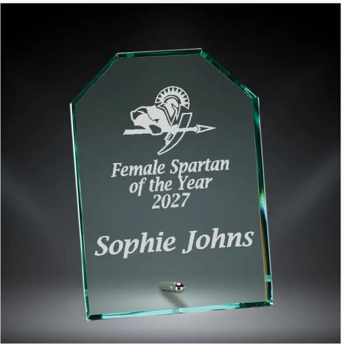 Crest Jade Glass Stand